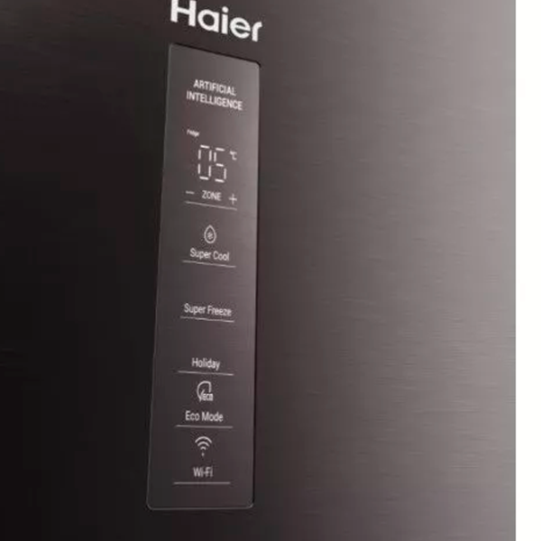 Frigider Haier EHD3PWDNPD206 cu congelator jos 406 l / 205 cm / Graphite photo 13 Frigider Haier EHD3PWDNPD206 cu congelator jos 406 l / 205 cm / Graphite photo 13