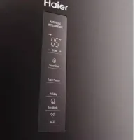 Frigider Haier EHD3PWDNPD206 cu congelator jos 406 l / 205 cm / Graphite photo 13