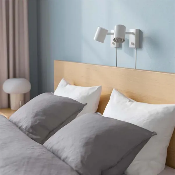 Кровать Ikea Malm/Luroy 180 x 200 см / Массив / Дубовый шпон беленый photo 5