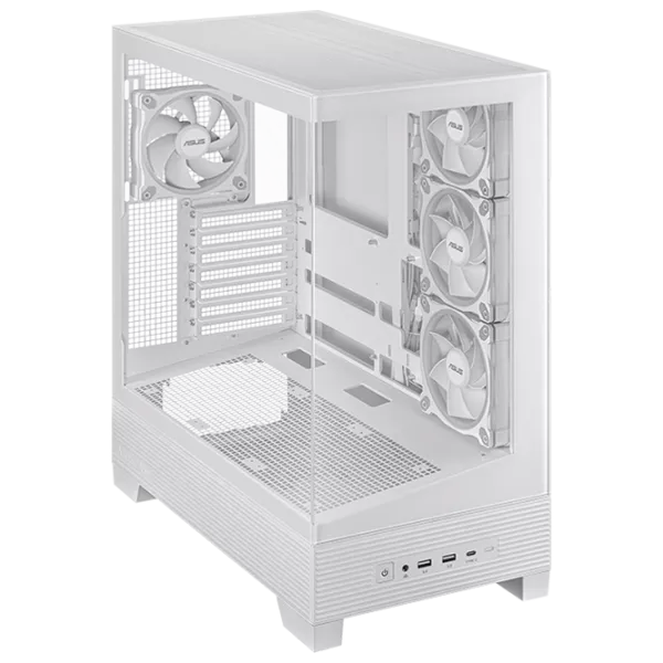 Корпус Asus A31 PLUS TG Mid Tower / Белый photo 3