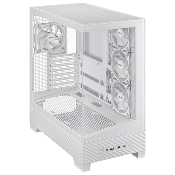 Корпус Asus A31 PLUS TG Mid Tower / Белый photo 3