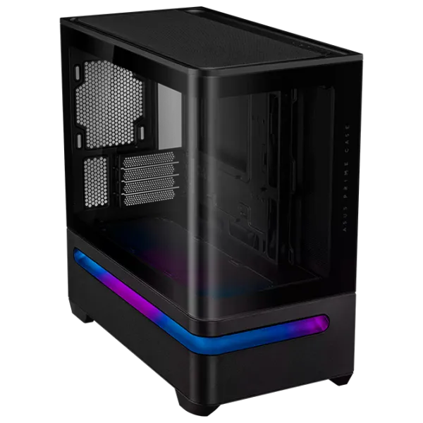 Carcasă Asus Prime AP202 TG Mid Tower / Black photo 3
