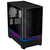 Carcasă Asus Prime AP202 TG Mid Tower / Black photo 3
