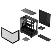 Carcasă Asus Prime AP202 TG Mid Tower / Black photo 7
