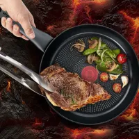 Tigaie Tefal Titanium Pro G2880632 Universală / 28 cm / Black photo 7