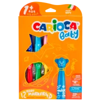 Mаркеры Carioca Baby Teddy Количество в наборе - 12 шт