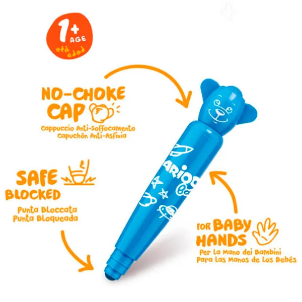 Carioci Carioca Baby Teddy Cantitatea în set - 12 buc photo 3