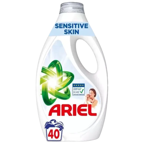 Gel de spălare Ariel Sensitive 1.8 kg 1.8l Număr spălări: 40 photo 1