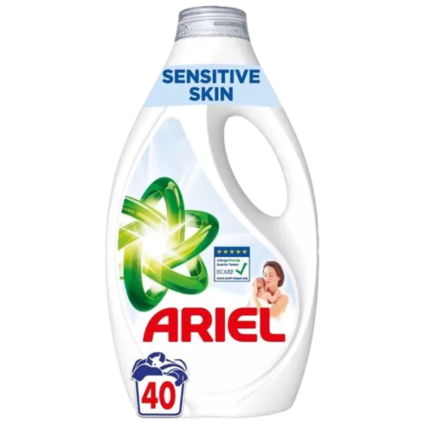 Gel de spălare Ariel Sensitive 1.8 kg 1.8l Număr spălări: 40 photo 1
