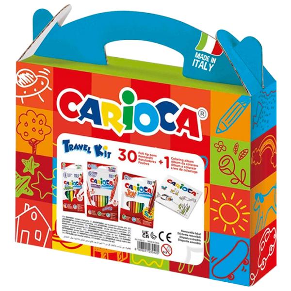 Mаркеры Carioca Travel Kit Количество в наборе - 30 шт. photo 1 Mаркеры Carioca Travel Kit Количество в наборе - 30 шт. photo 1