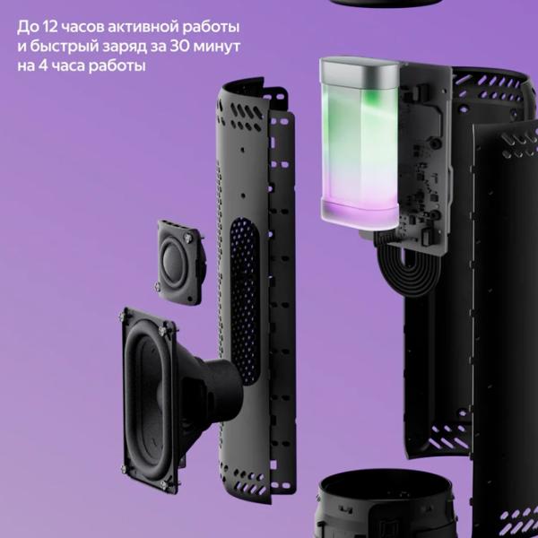 Портативная колонка Yandex Street 30 Вт/ Серый photo 7