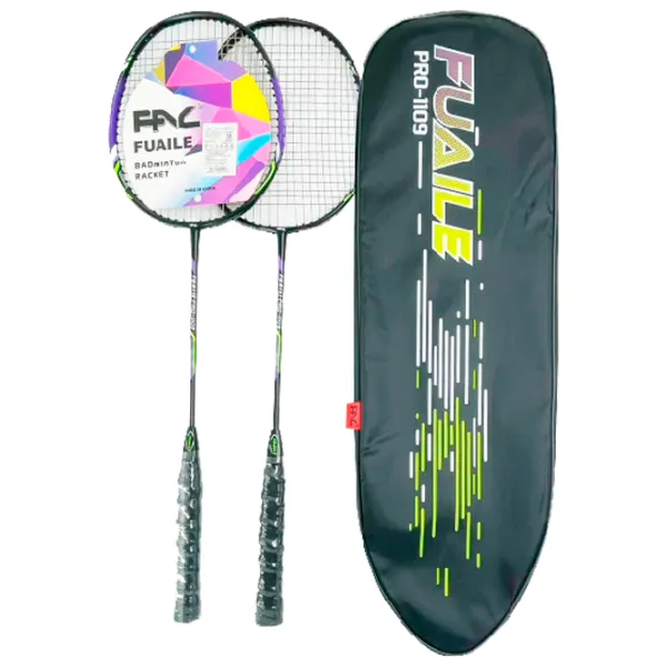 Набор ракеток Fuaile Pro-1109 Для бадминтона / Прямая /  photo 1