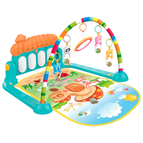 Игровой коврик Huanger Piano Fitness Rack (HE0639) 0+/ Трансформер/ Разноцветный photo 1