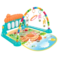 Игровой коврик Huanger Piano Fitness Rack (HE0639) 0+/ Трансформер/ Разноцветный