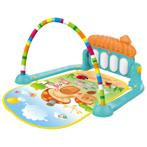 Игровой коврик Huanger Piano Fitness Rack (HE0639) 0+/ Трансформер/ Разноцветный photo 2