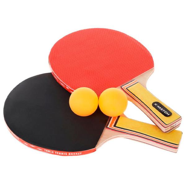 Set de palete ICOM 7132995 Pentru ping pong / Drept / Cauciuc photo 2