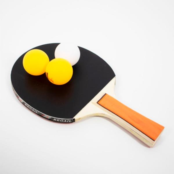 Set de palete ICOM 7132995 Pentru ping pong / Drept / Cauciuc photo 3