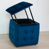 Куб трансформер Nex Home N38 Синий / Бархат photo 2