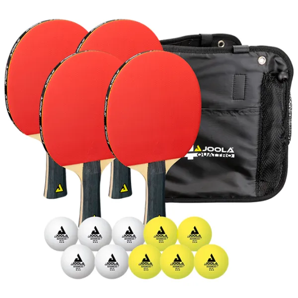 Набор ракеток Joola Set QUATTRO Для настольного тенниса / Прямая / Резина  photo 1