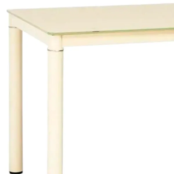 Masă de bucătărie fixă Signal Galant Sticlă/ Cream photo 4