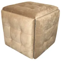 Куб трансформер Nex Home N2 Светло-коричневый / Бархат