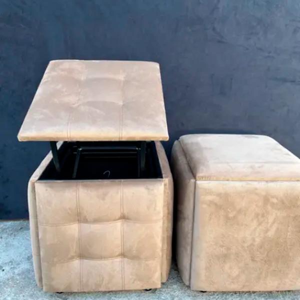Cub transformer Nex Home N2 Light Brown / Catifea photo 4