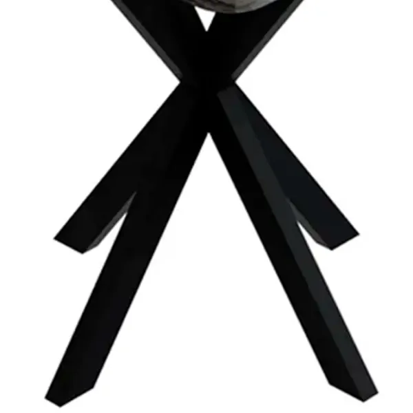 Masă de bucătărie fixă Prestige Efes Star Leg PAL melaminat/ Gray Marble photo 2