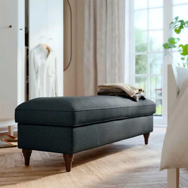 Banchetă Ikea Esseboda Knaback Anthracite / Spumă poliuretanică photo 2