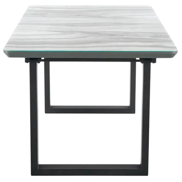 Masă de bucătărie extensibilă Halmar Marley  MDF/ Gray photo 3