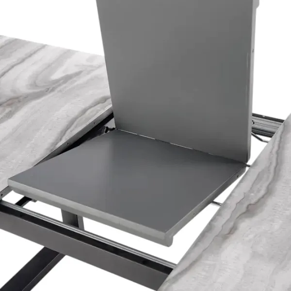 Masă de bucătărie extensibilă Halmar Marley  MDF/ Gray photo 8