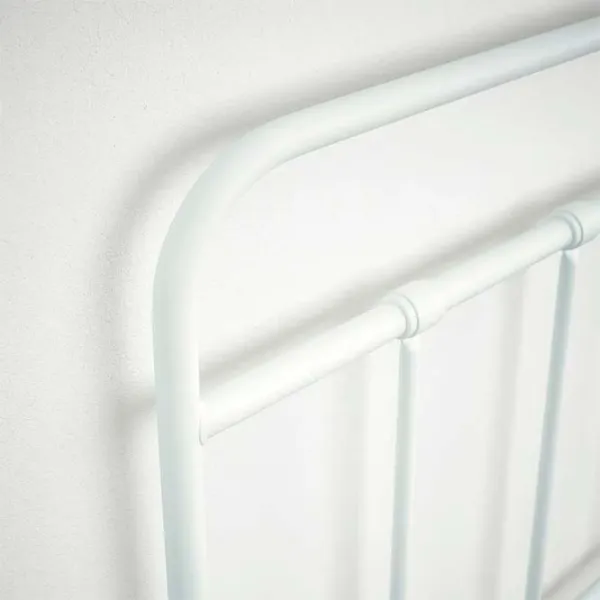 Кровать Ikea Stjarno/Lindbaden 160 x 200 см / Металл / Белый photo 7 Кровать Ikea Stjarno/Lindbaden 160 x 200 см / Металл / Белый photo 7
