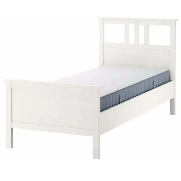 Кровать Ikea Hemnes/Valevag 90 x 200 см / Массив / Белый photo 1