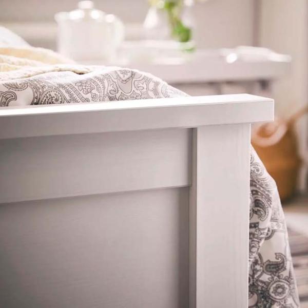 Кровать Ikea Hemnes/Valevag 90 x 200 см / Массив / Белый photo 4