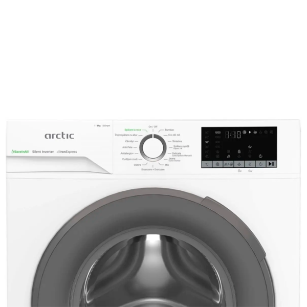 Mașină de spălat Arctic APLM2WFSU28211WG 8 kg / 1200 rpm / White photo 6