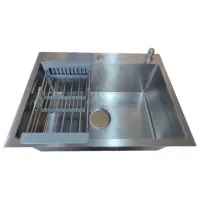 Chiuvetă Backer Grid 600-45033 60 x 45 / Oțel inoxidabil / Silver