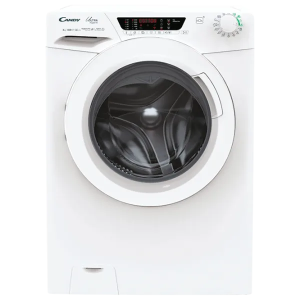 Mașină de spălat Candy HE 1294TWM6/1-S 9 kg / 1200 rpm / White photo 1
