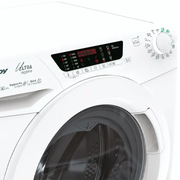 Mașină de spălat Candy HE 1294TWM6/1-S 9 kg / 1200 rpm / White photo 2