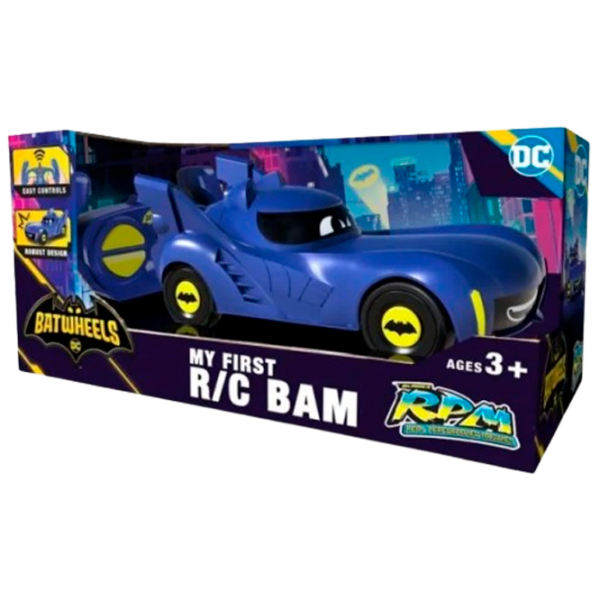 Mașină Bladez Toyz Batwheels My First RC Bam BW85875  / / Black Blue photo 1