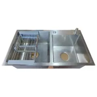 Chiuvetă Backer Duo 750-41047 75 x 41 / Oțel inoxidabil / Silver photo 2