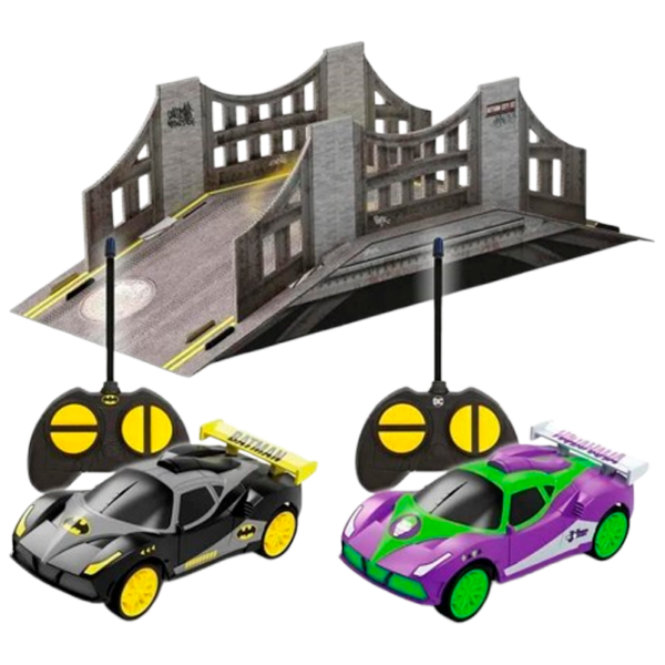 Mașină Bladez Toyz Batman vs The Joker RC Double Pack DC85772  / / Multicolor Multicolor photo 1