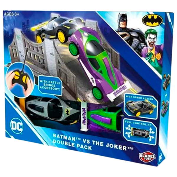 Mașină Bladez Toyz Batman vs The Joker RC Double Pack DC85772  / / Multicolor Multicolor photo 2