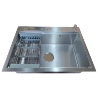 Chiuvetă Backer Basic 650-45031 65 x 45 / Oțel inoxidabil / Silver photo 2