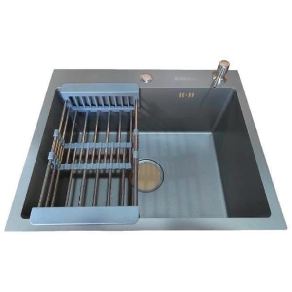 Chiuvetă Backer Simple 550-450J 55 x 45 / Oțel inoxidabil / Gray photo 2