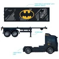 Camion Bladez Toyz Batman RC Mission Truck BTDCRC9 / / Yellow Black photo 3