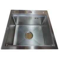 Chiuvetă Backer Basic 450-45031 45 x 45 / Oțel inoxidabil / Silver