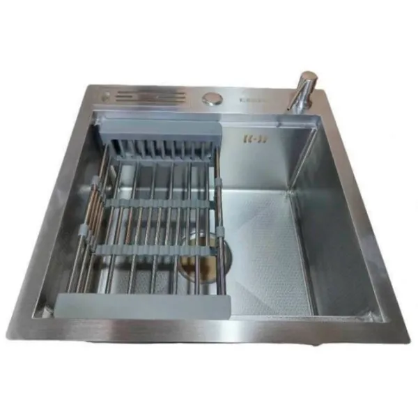 Chiuvetă Backer Basic 450-45031 45 x 45 / Oțel inoxidabil / Silver photo 2