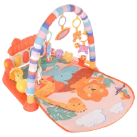 Covoraş pentru joc Huanger Piano Fitness Rack (HE0630) 0+/ Transformer/ Multicolor