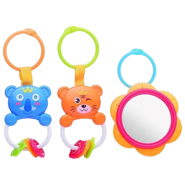 Covoraş pentru joc Huanger Piano Fitness Rack (HE0630) 0+/ Transformer/ Multicolor photo 4