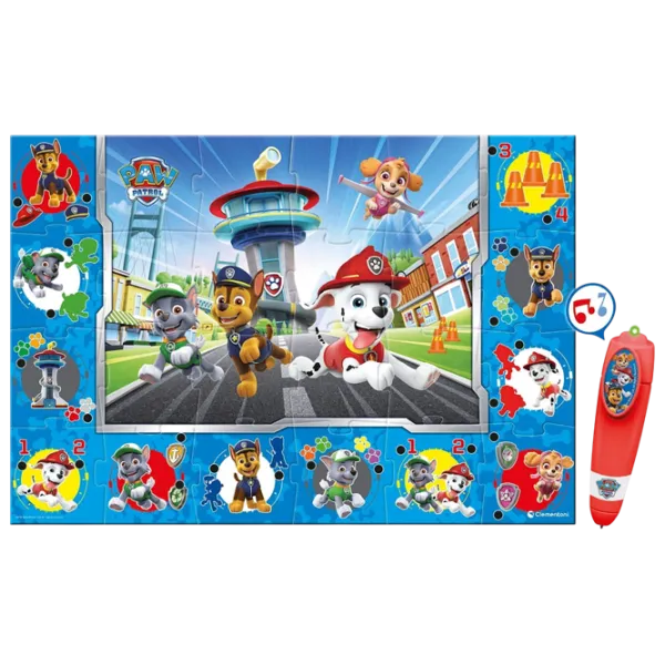 Covoraş pentru joc Clementoni Paw Patrol (61970) 3+/ Dreptunghiular/ Multicolor photo 1
