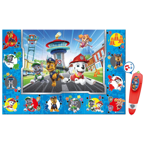Covoraş pentru joc Clementoni Paw Patrol (61970) 3+/ Dreptunghiular/ Multicolor photo 1